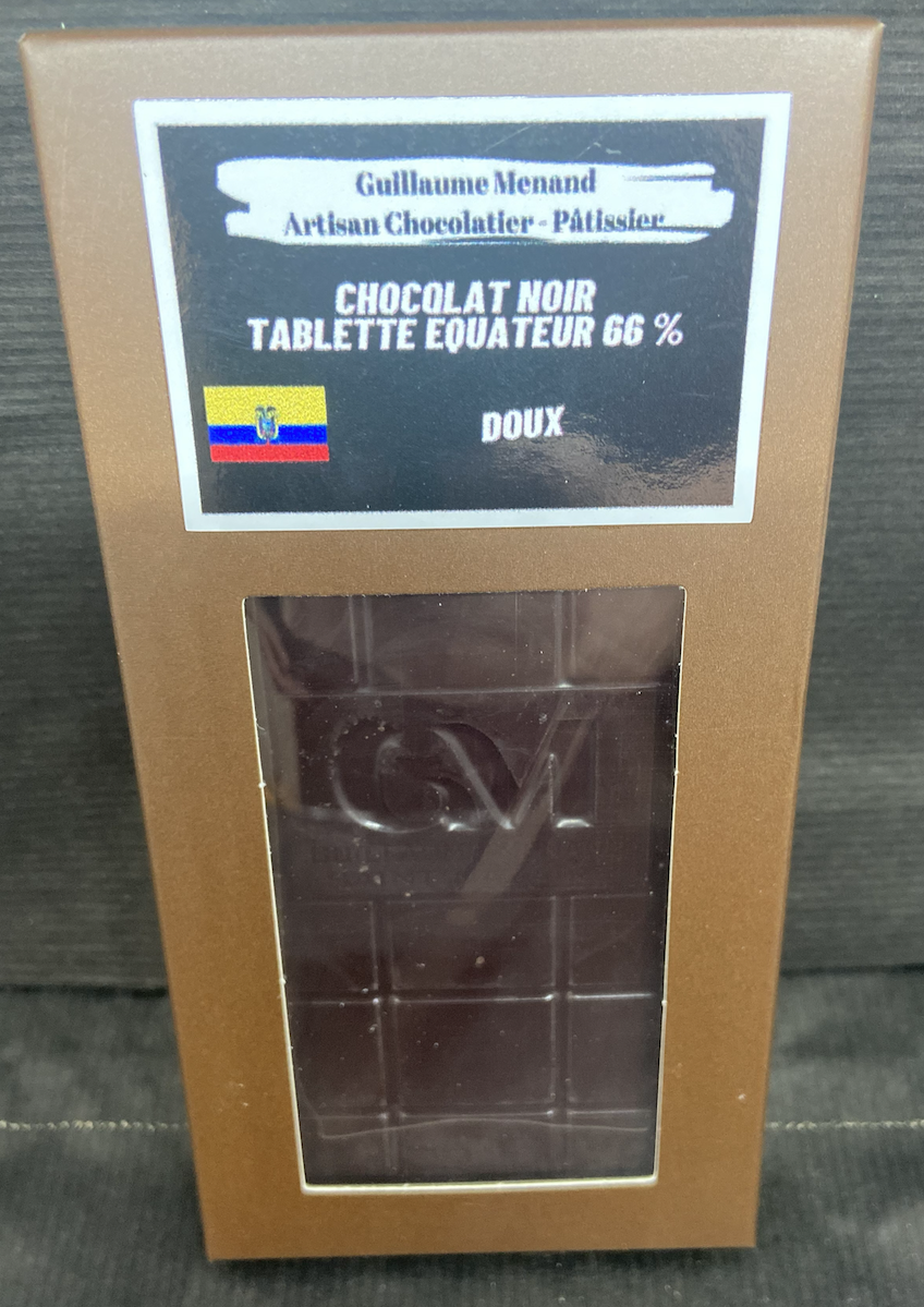 Tablette 66 % noir pur Equateur
